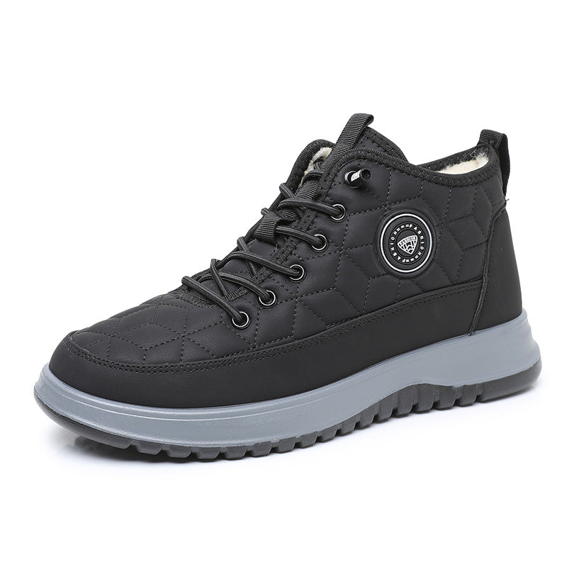 Damen Winterstiefel Warm Isoliert Elegant