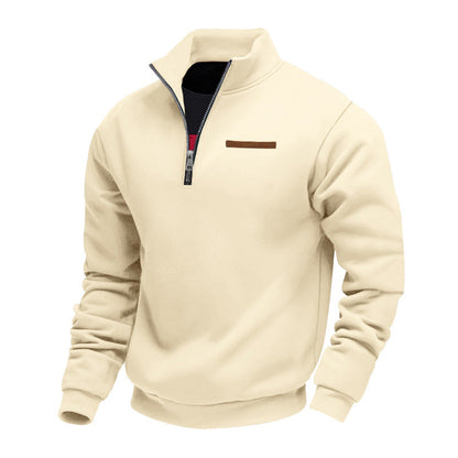 Herren Pullover Kapuze Modern Style Hochwertig