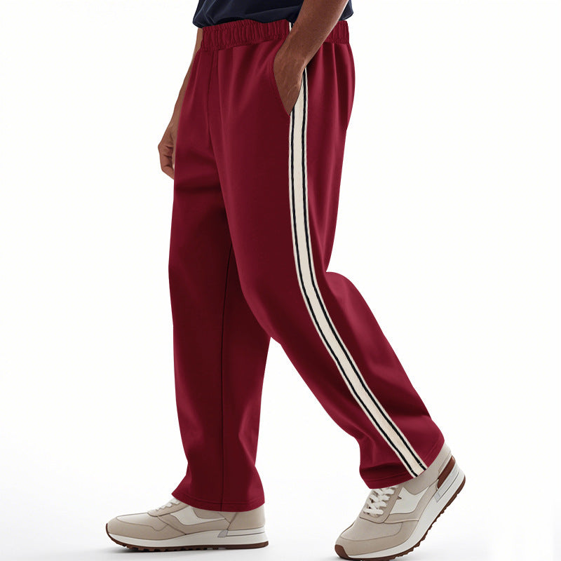 Herren Jogginghose Sportlich Streifen Elastisch