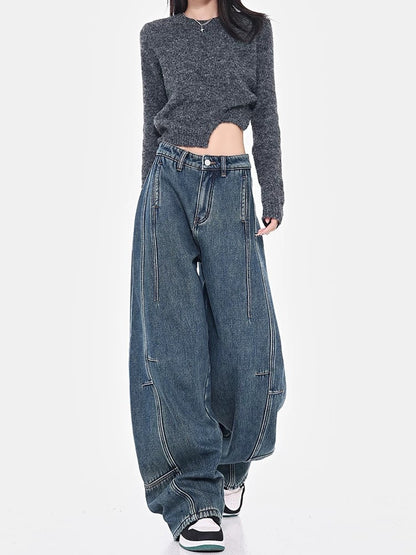 Weite Damen Jeans Bequem Elegant