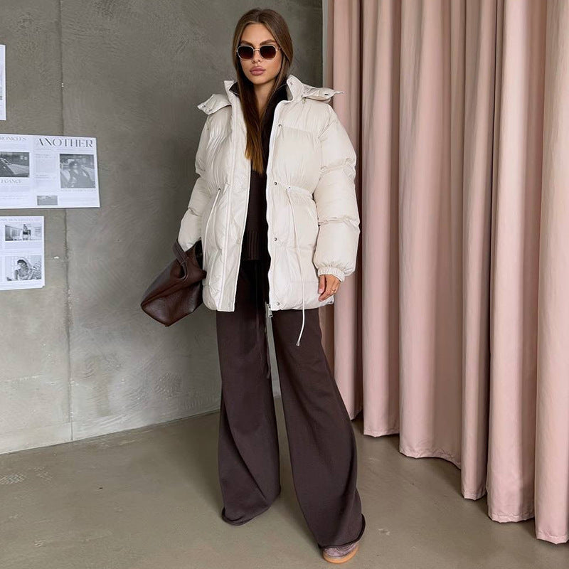 Damen Oversize Daunenparka Warm Elegant