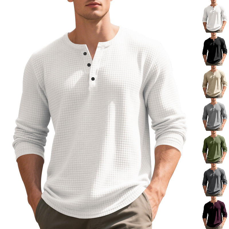 Herren Langarmshirt Elegant Modern Style - IdealeKleiden