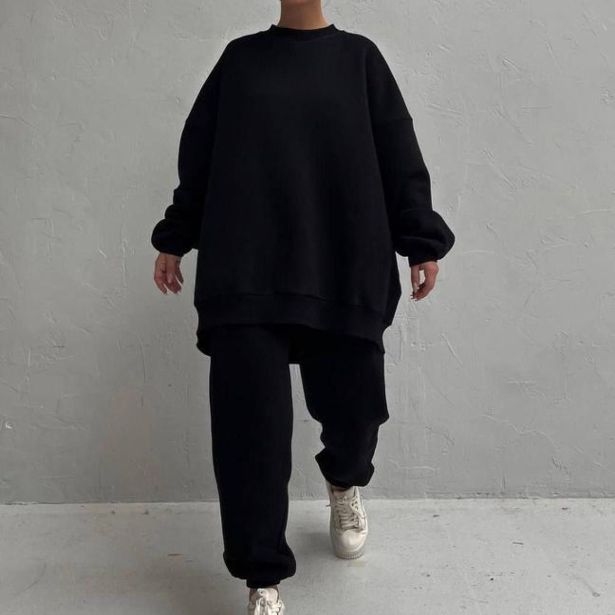 Damen Sweatanzug Set Weich Oversized Komfort