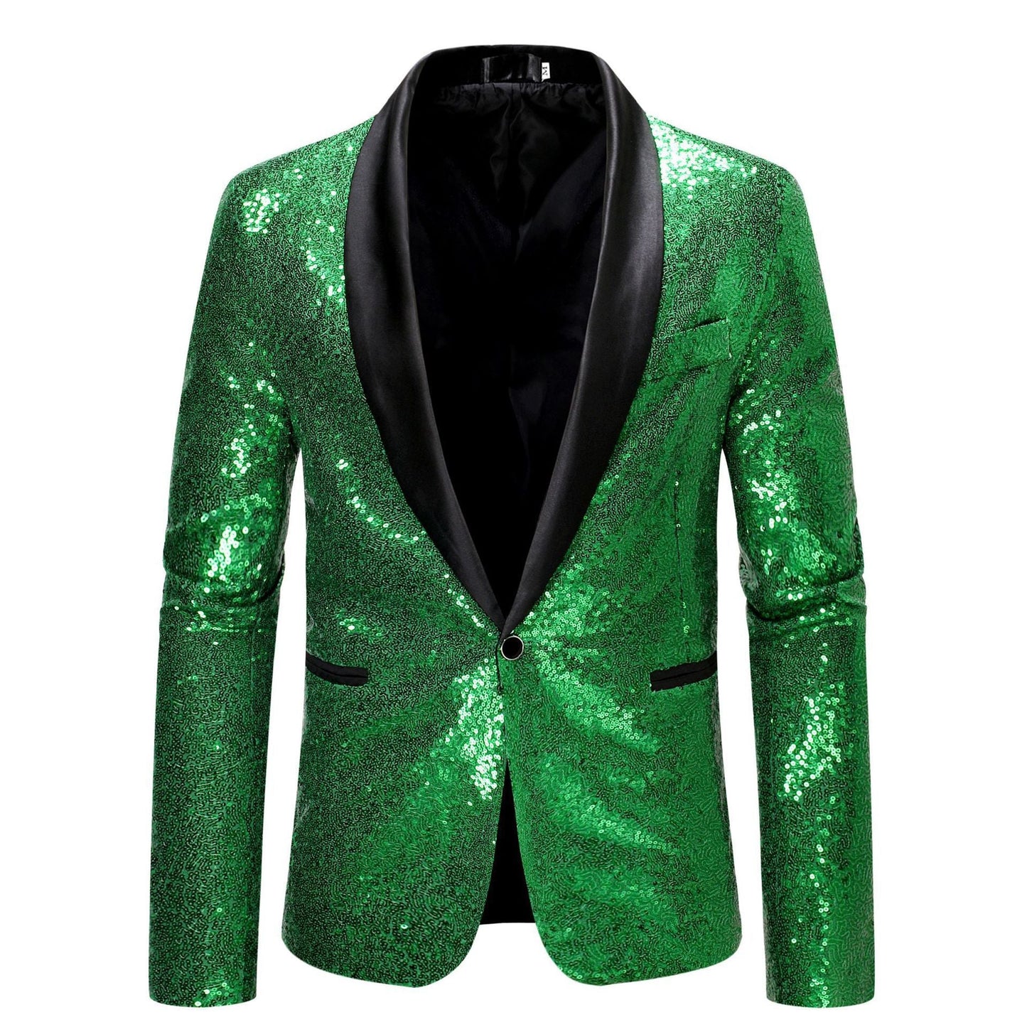 Glamouröser Pailletten Blazer Damen Abendjacke