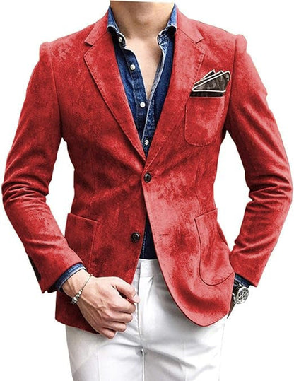 Herren Blazer Elegant Moderner Schnitt