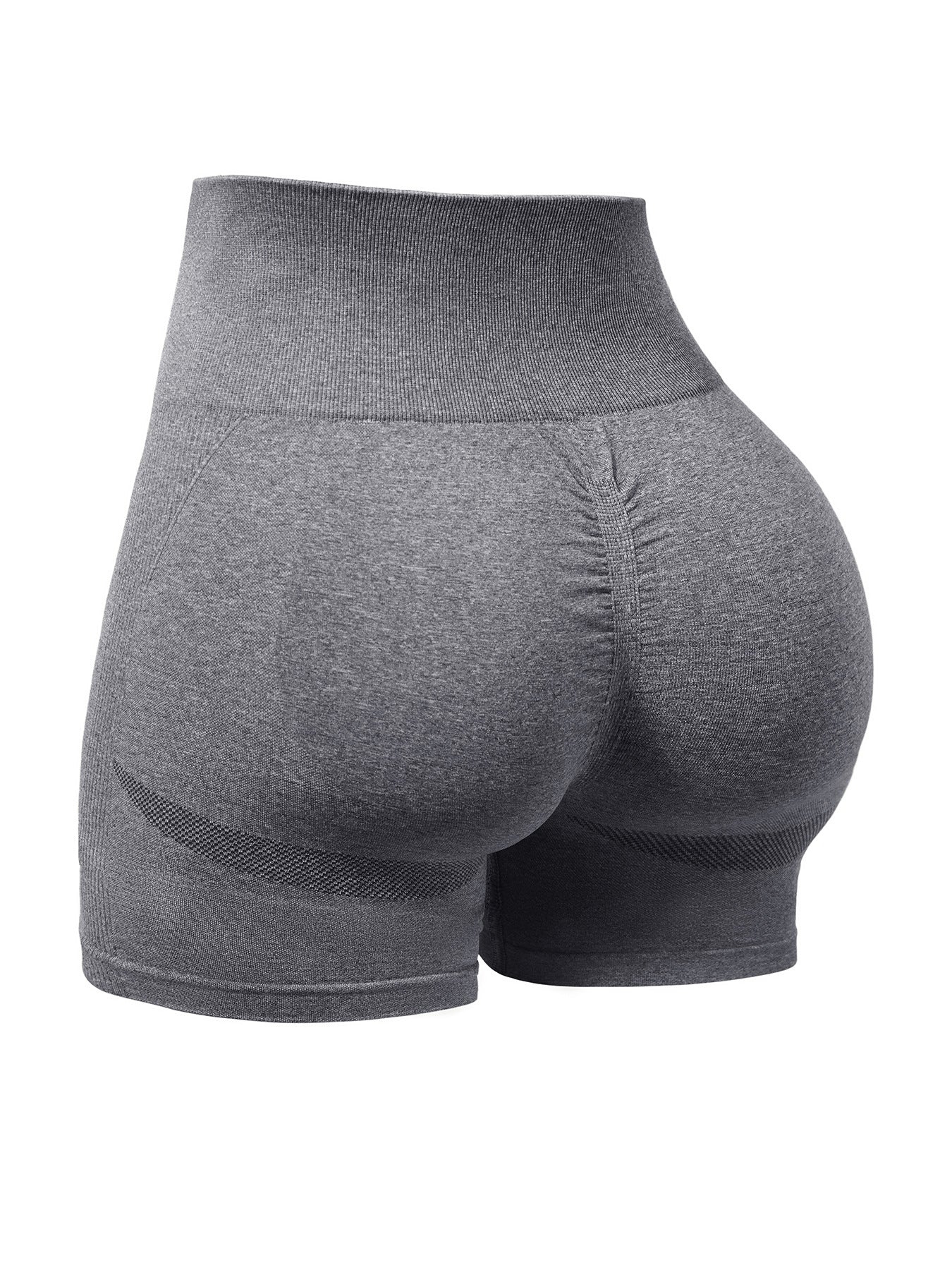 Damen Fitness Shorts Hoch Tailliert Komfortabel