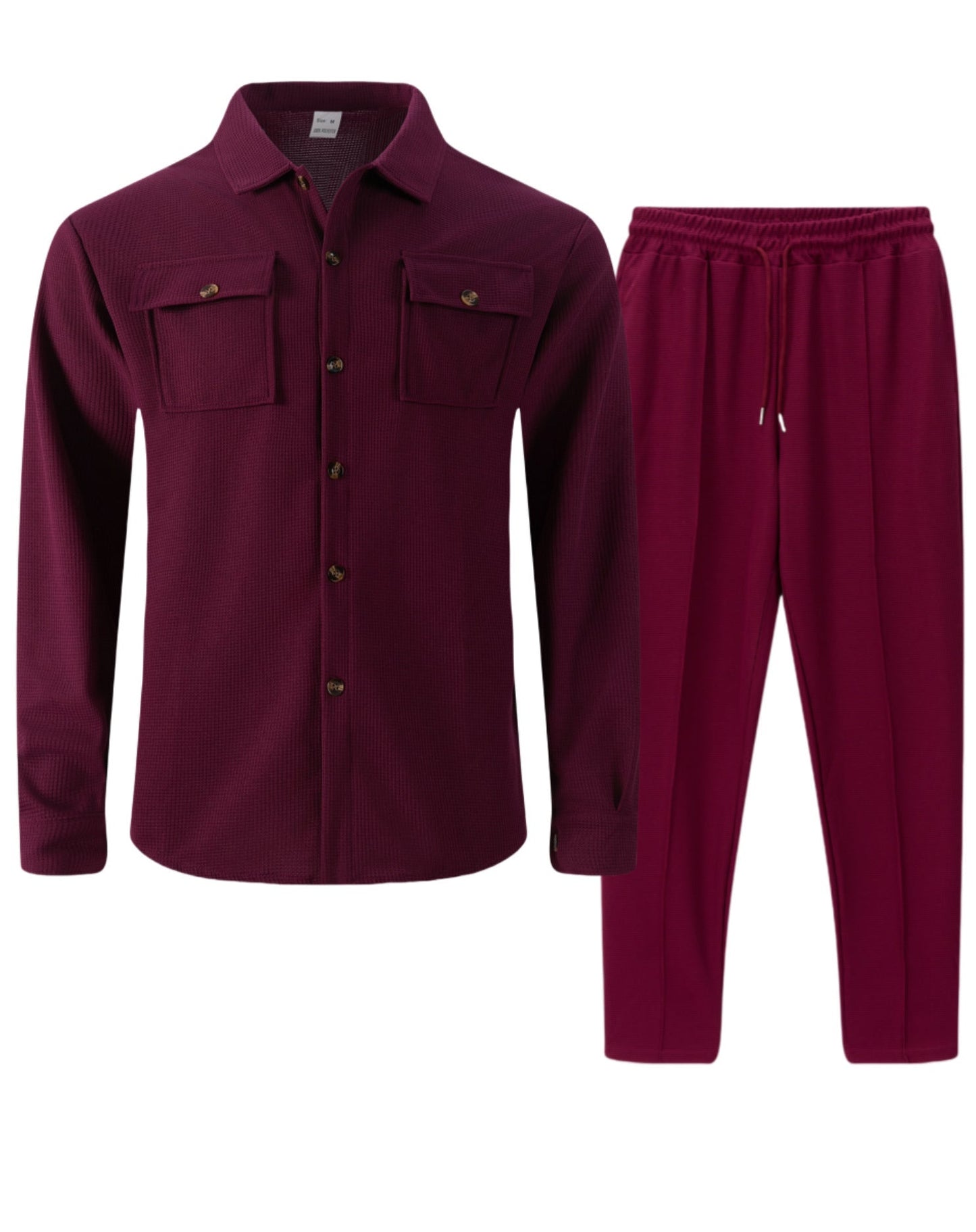 Herren Freizeitanzug Karo Modern Style