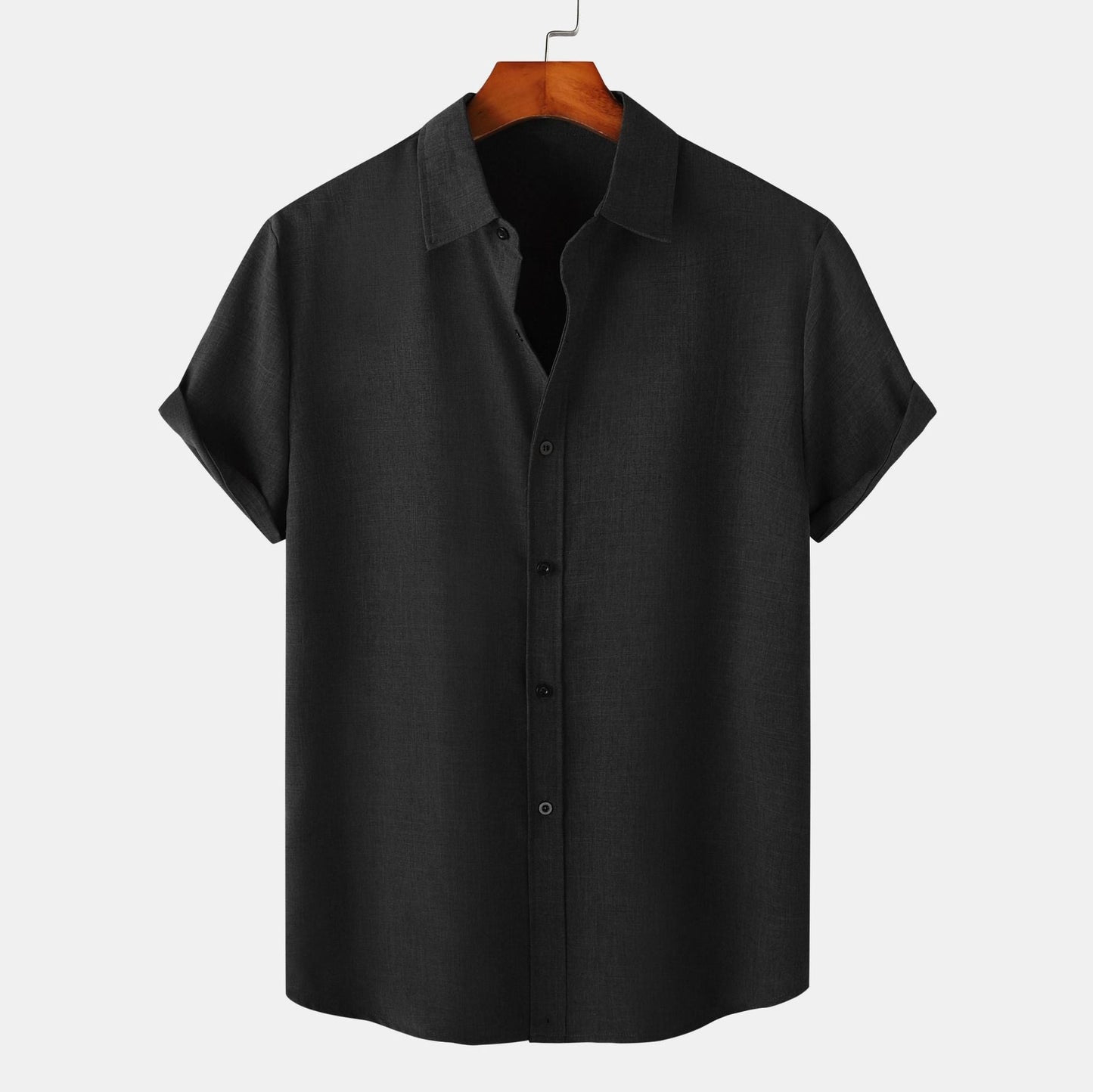 Herren Sommerhemd Leicht atmungsaktiv Elegant Schnitt
