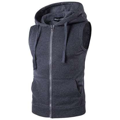 Herren Kapuzenjacke Sportlich Mit Taschen