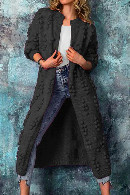 Stylischer Langcardigan Elegantes Design - IdealeKleiden