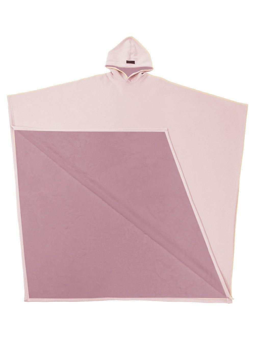 Damen Kuschel Poncho Weich Fleece Überwurf