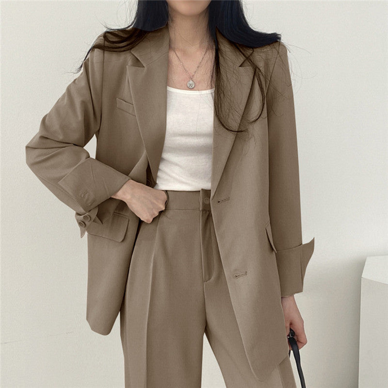 Elegante Damenbluse Elegant Reverskragen Hüftlang