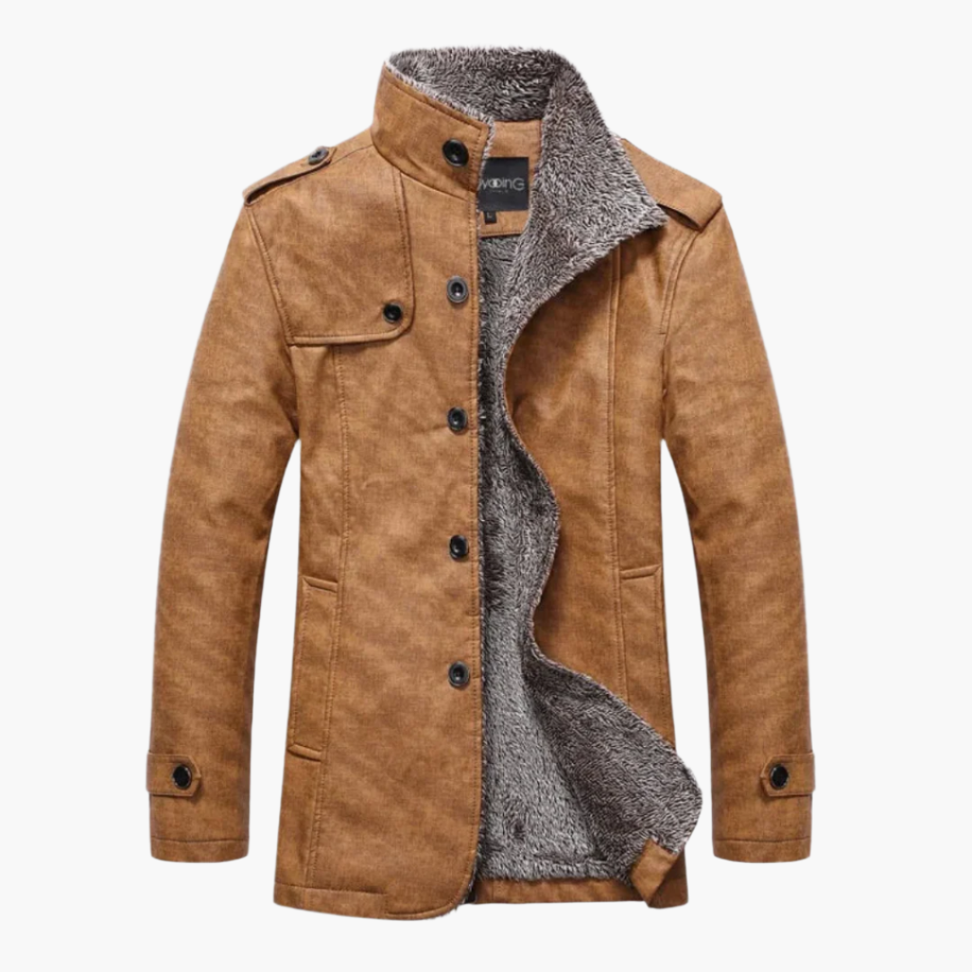 Warme Winterjacke Teddyfutter Outdoor Mantel
