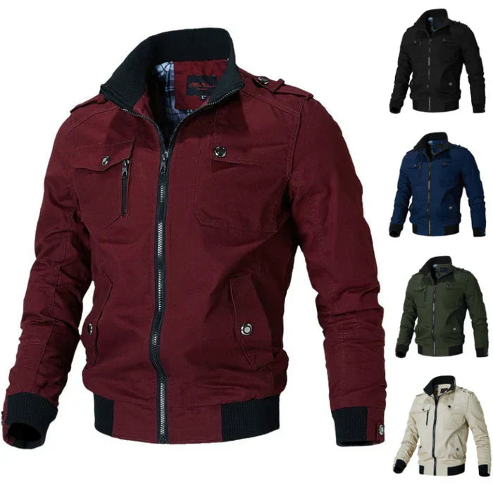 Herren Jacke Klassisch Elegant Schlicht - IdealeKleiden