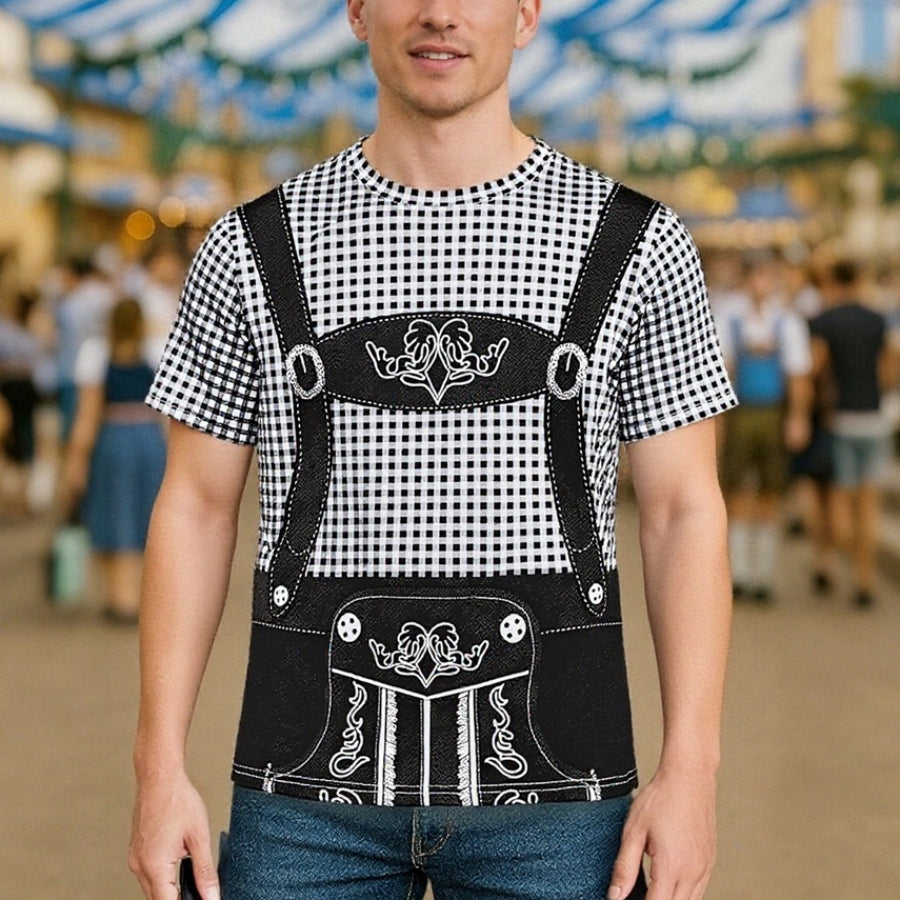 Oktoberfest T-Shirt Traditionell Oktoberfest - IdealeKleiden