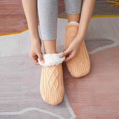 Warmhalter Yoga Socken für Damen