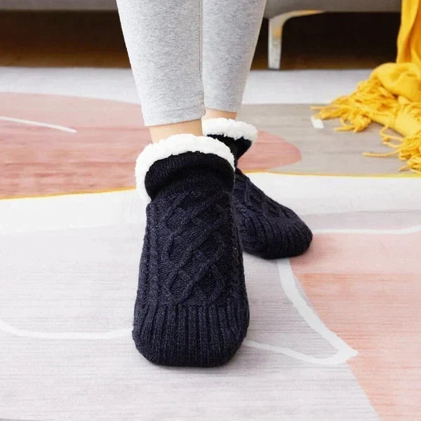 Warmhalter Yoga Socken für Damen
