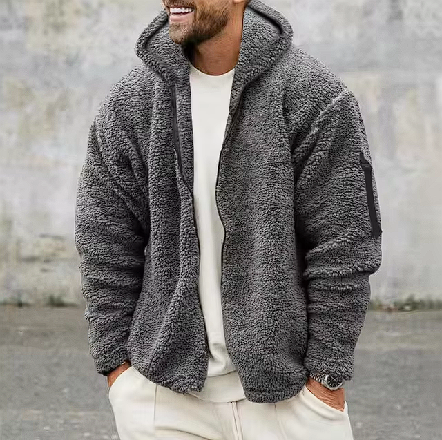 Stylische Winterjacke Herren Isoliert Wärme