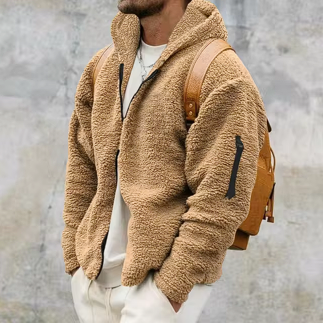 Stylische Winterjacke Herren Isoliert Wärme