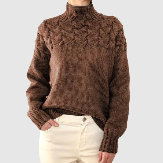 Stylische Rollkragenpullover mit Langen Ärmeln - IdealeKleiden