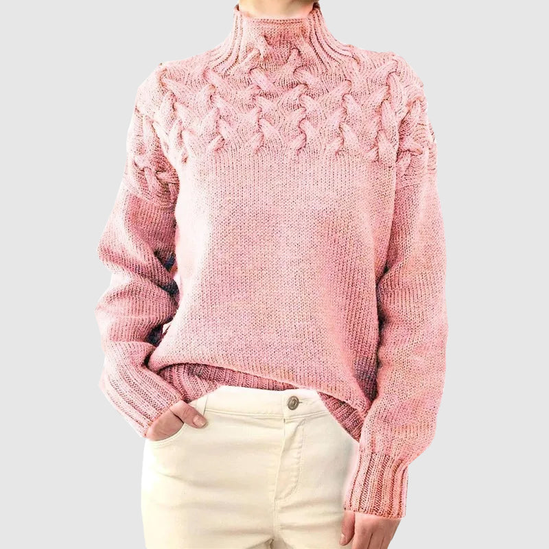 Stylische Rollkragenpullover mit Langen Ärmeln