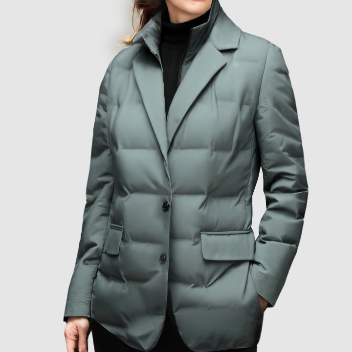 Moderne Damenjacke Stilvolle Wintermode