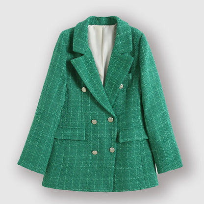 Eleganter Herrenblazer Doppelt Knöpft