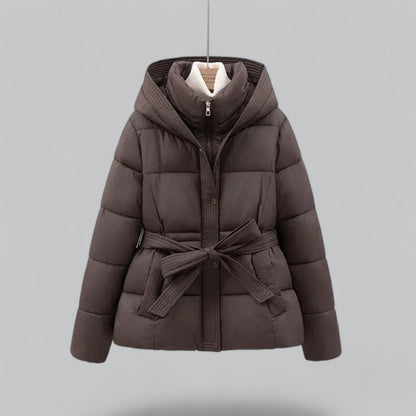 Warme Pufferjacke Damen Stilvoll Isoliert