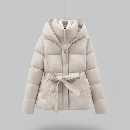 Warme Pufferjacke Damen Stilvoll Isoliert