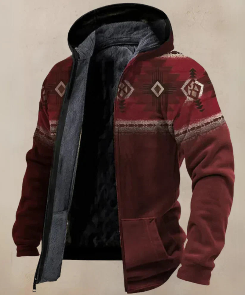 Vito - Retro Fleecejacke Warm & Gemütlich - IdealeKleiden