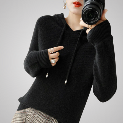 Kapuzenpullover Damen Weich Bequem - IdealeKleiden