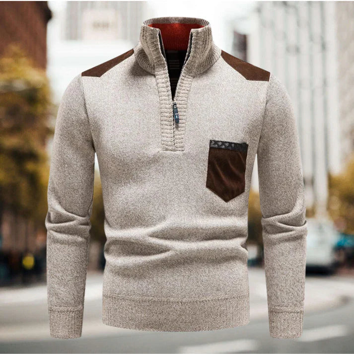 Eleganter Herrenpullover Modern Design