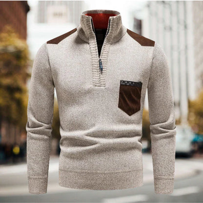Eleganter Herrenpullover Modern Design