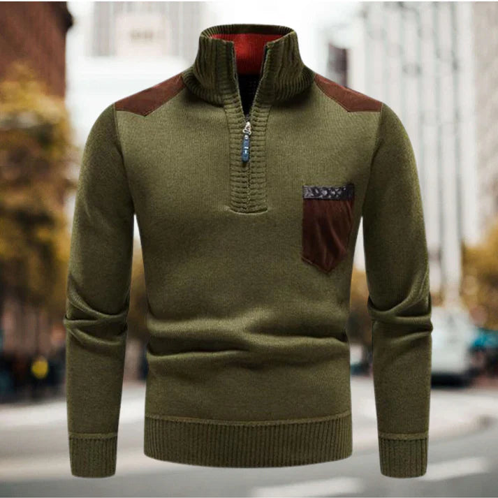 Eleganter Herrenpullover Modern Design