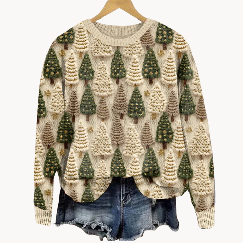 Weihnachts-Pullover Festlich Frauen