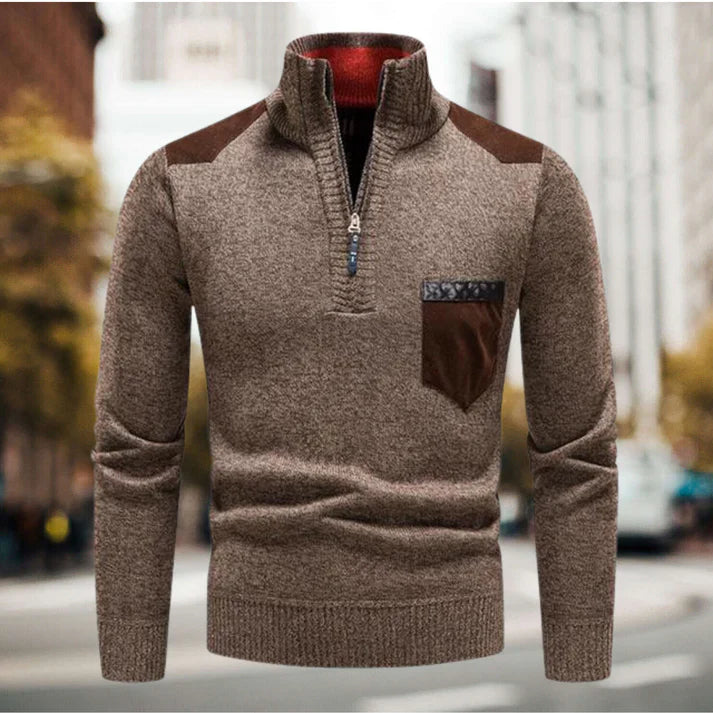Eleganter Herrenpullover Modern Design