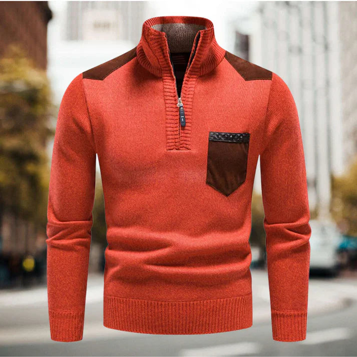 Eleganter Herrenpullover Modern Design