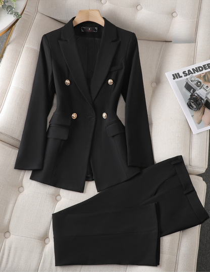 Stylisches Blazer Hosen Set Damen
