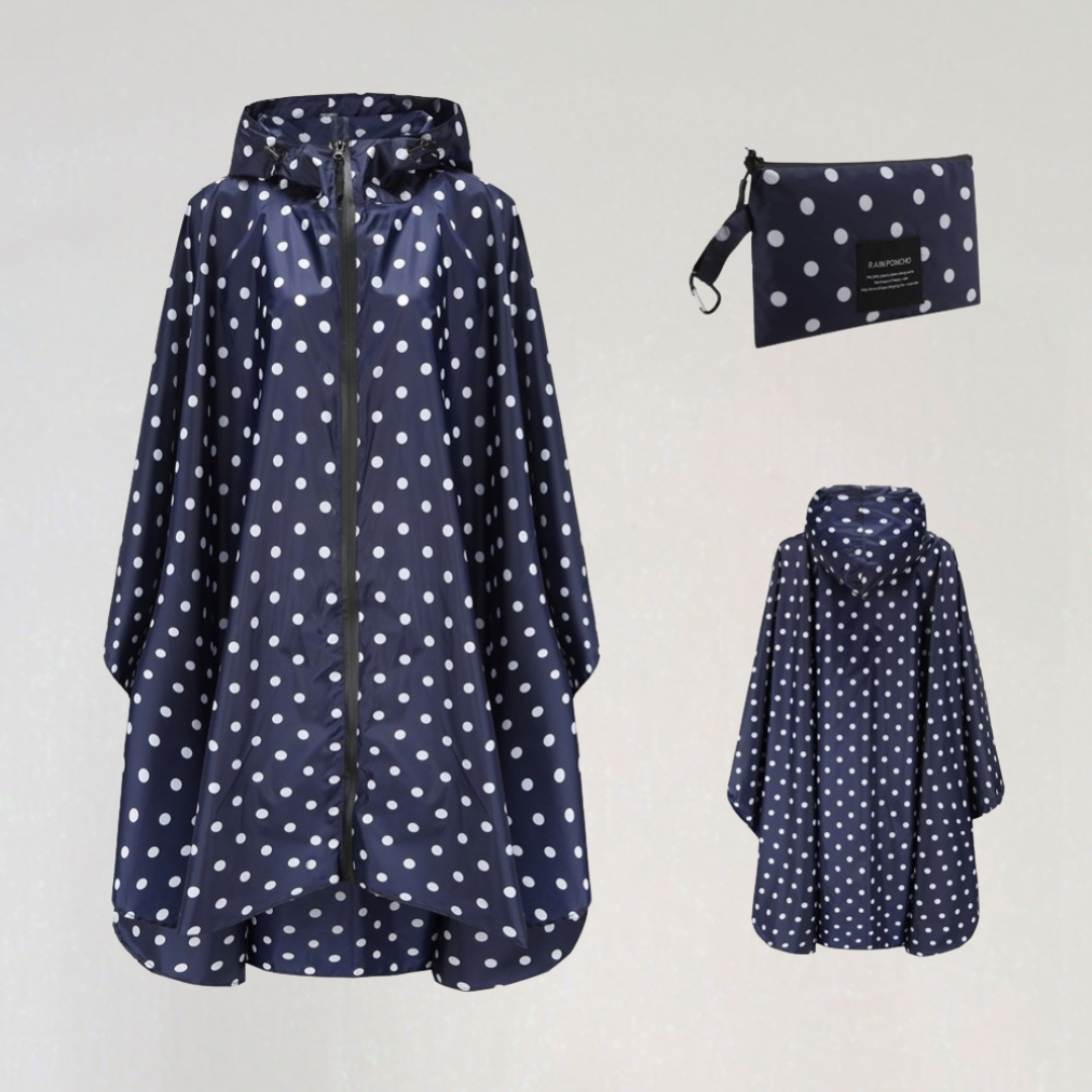 Praktische Regenjacke Damen Wasserdicht Kapuze