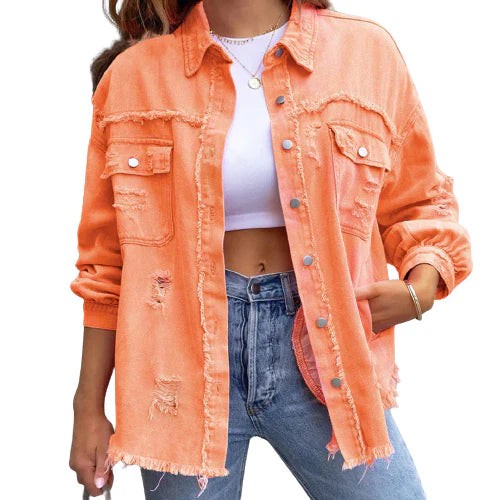 Stilvolle Damenjacke Modern Mode