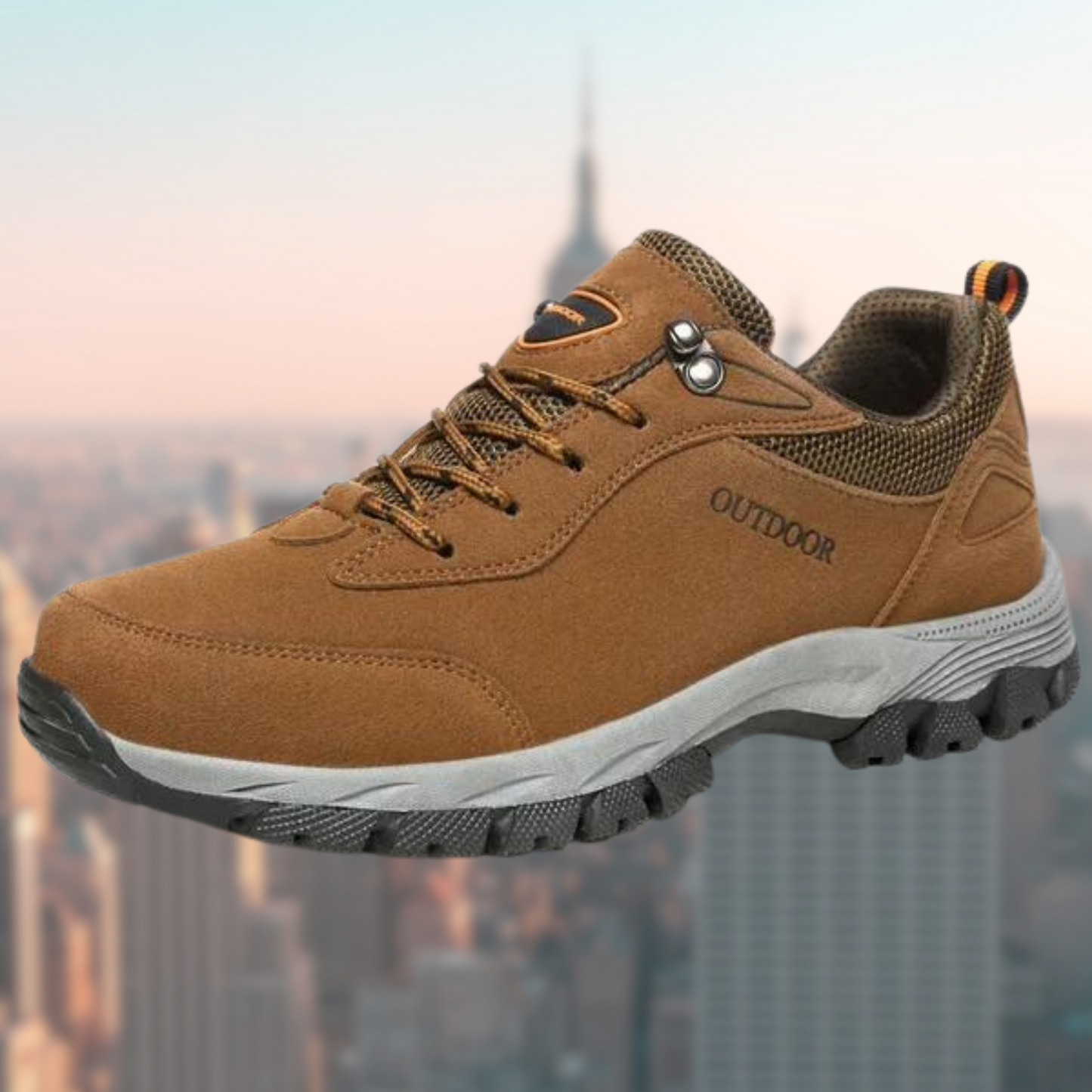 Komfort-Schuhe Herren - Rutschfeste Sohle Fußbett-Schuh - IdealeKleiden
