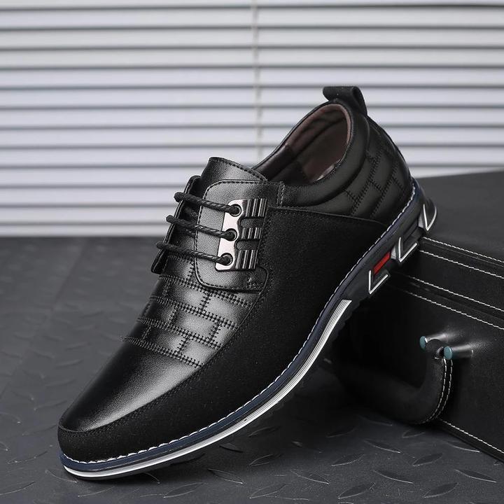 Bequeme Wanderstiefel Leder Herrenschuhe - IdealeKleiden