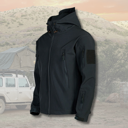 Herren Outdoor-Jacke Winddicht Kapuze