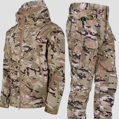 Taktische Herrenjacke Camo Winter Outdoor