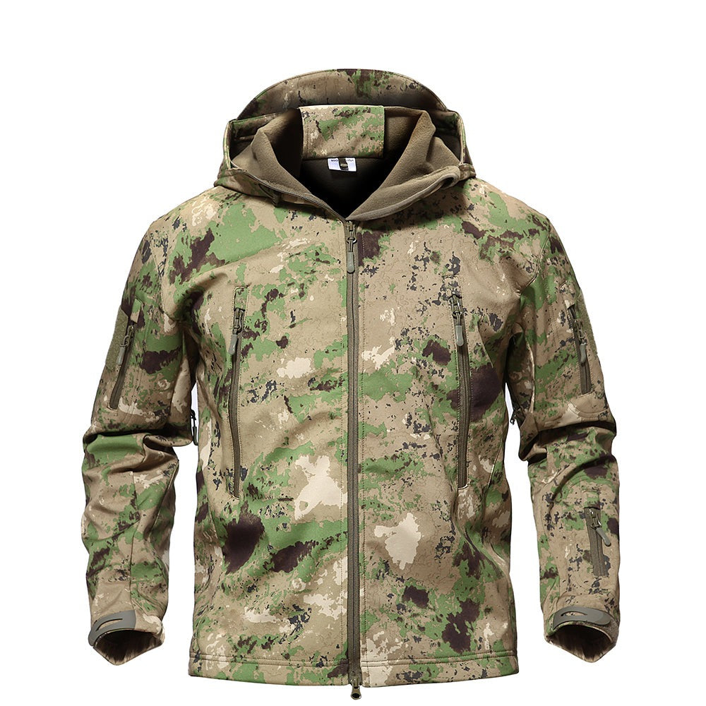 Wasserdichte Herren Outdoorjacke Tactical Windbreaker