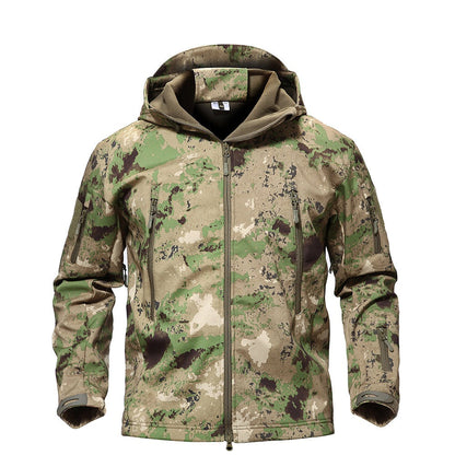 Wasserdichte Herren Outdoorjacke Tactical Windbreaker