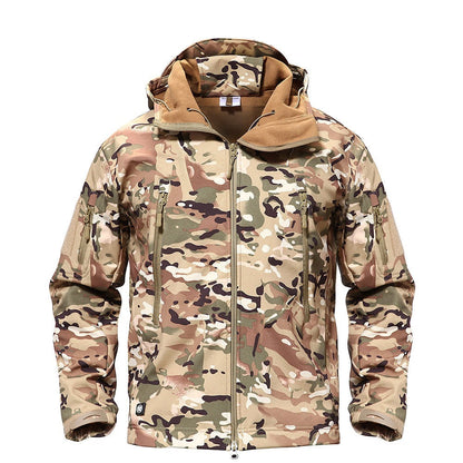 Wasserdichte Herren Outdoorjacke Tactical Windbreaker