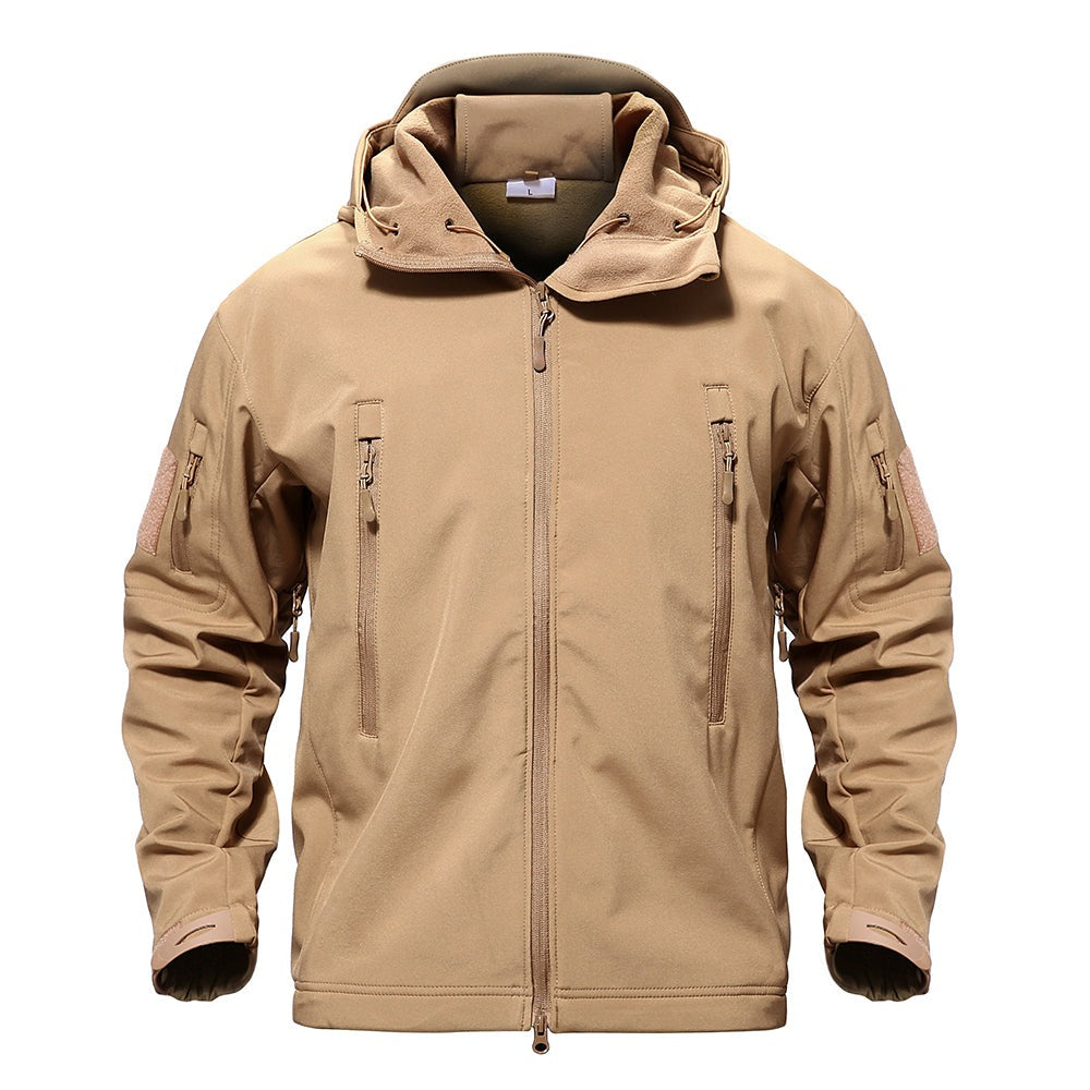 Wasserdichte Herren Outdoorjacke Tactical Windbreaker
