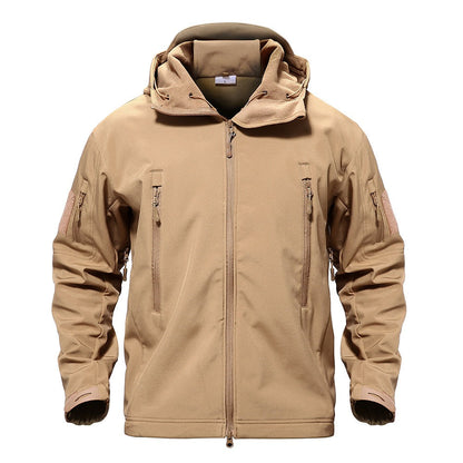 Wasserdichte Herren Outdoorjacke Tactical Windbreaker