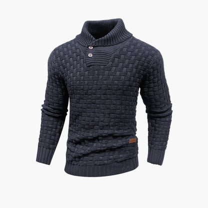 Stylische Strickjacke mit Knöpfen - Elegantes Winteroutfit